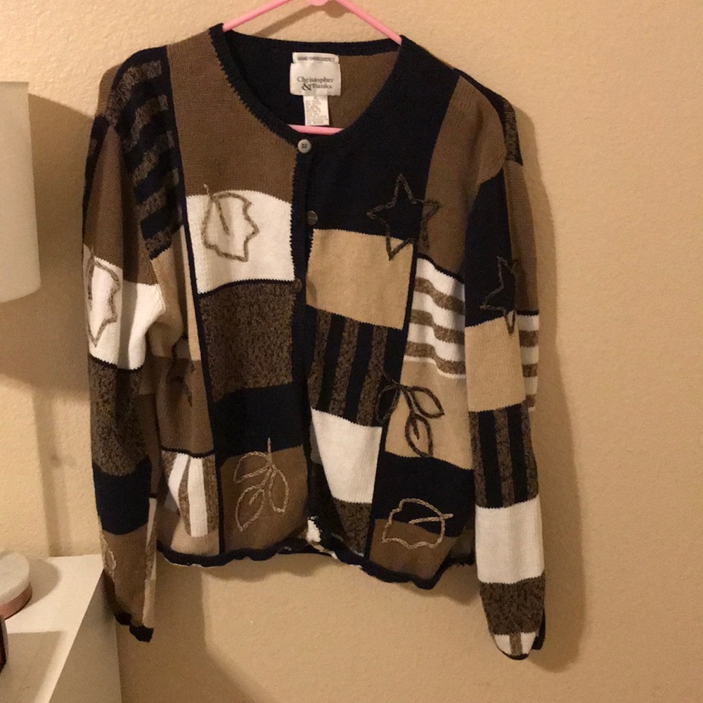 Knit cardigan